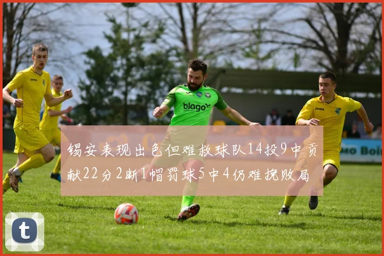 锡安表现出色但难救球队14投9中贡献22分2断1帽罚球5中4仍难挽败局