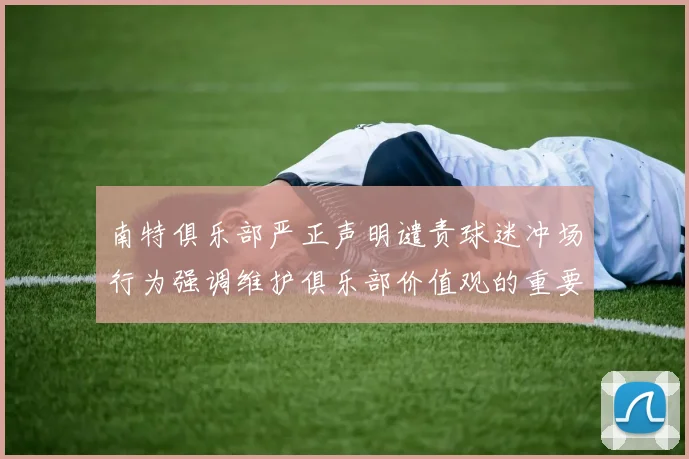南特俱乐部严正声明谴责球迷冲场行为强调维护俱乐部价值观的重要性